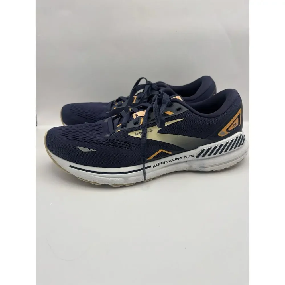 Brooks Adrenaline GTS 23 Blue Running Shows Women Size 11